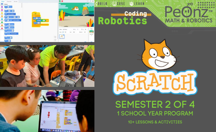 Scratch Coding for Kids by PeOnz – Second Semester